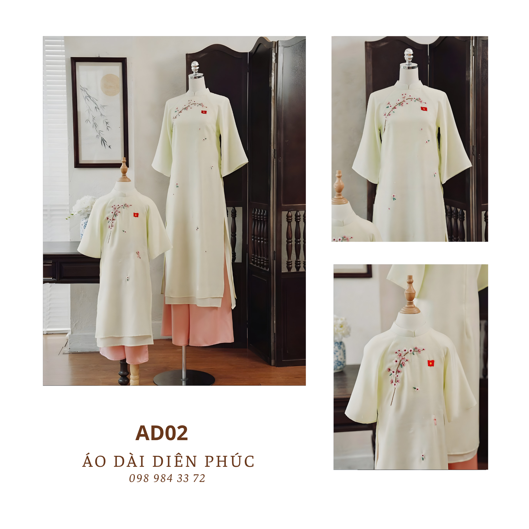 Áo dài Diên Phúc AD02