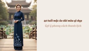 40 tuổi mặc áo dài màu gì đẹp - Gợi ý phong cách thanh lịch