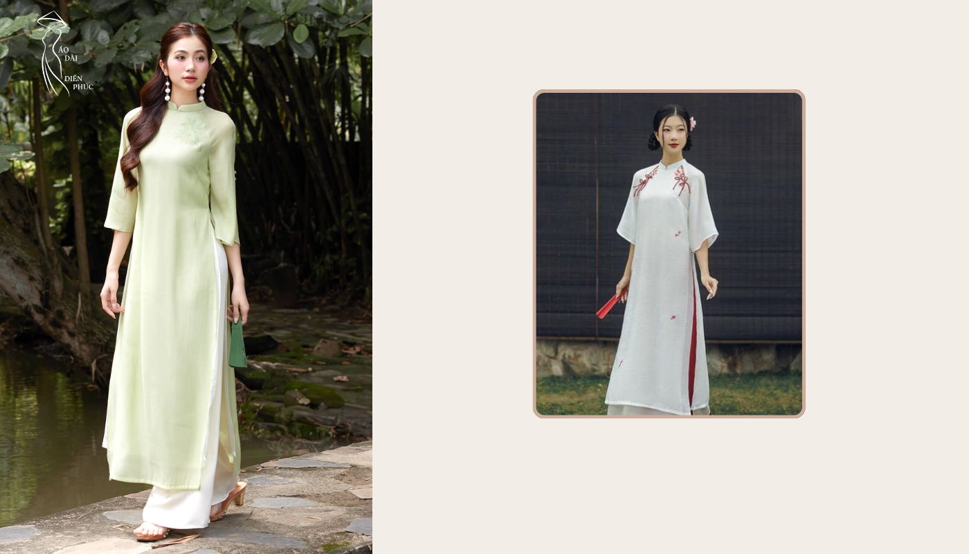 Điều chỉnh độ rộng của tà áo